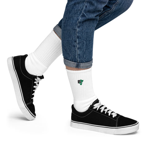 Embroidered High Socks