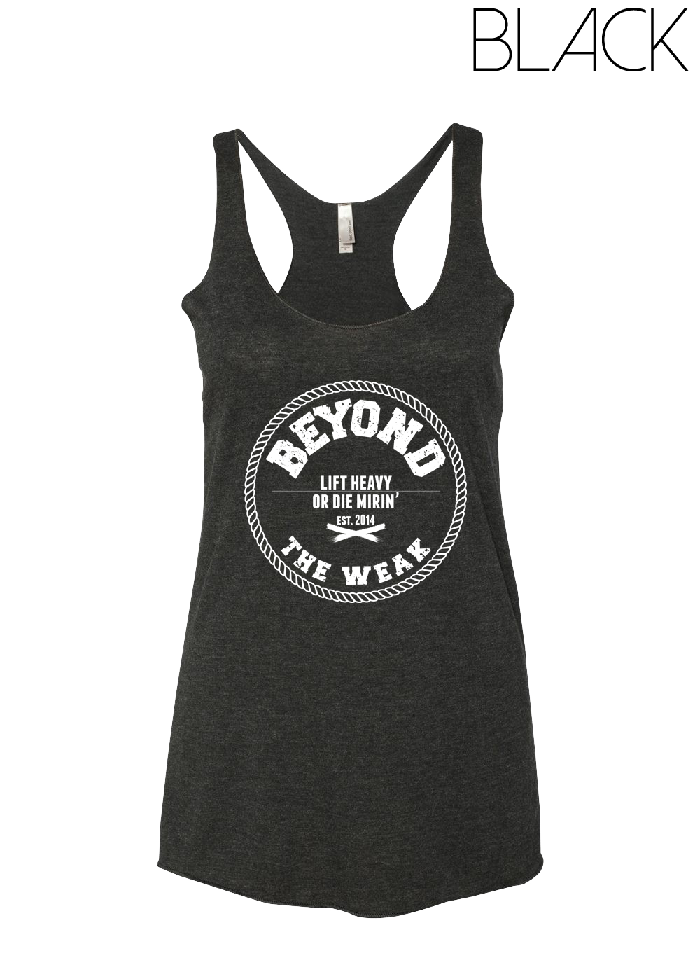 Beyond the Ink Girls TriTech Racerback