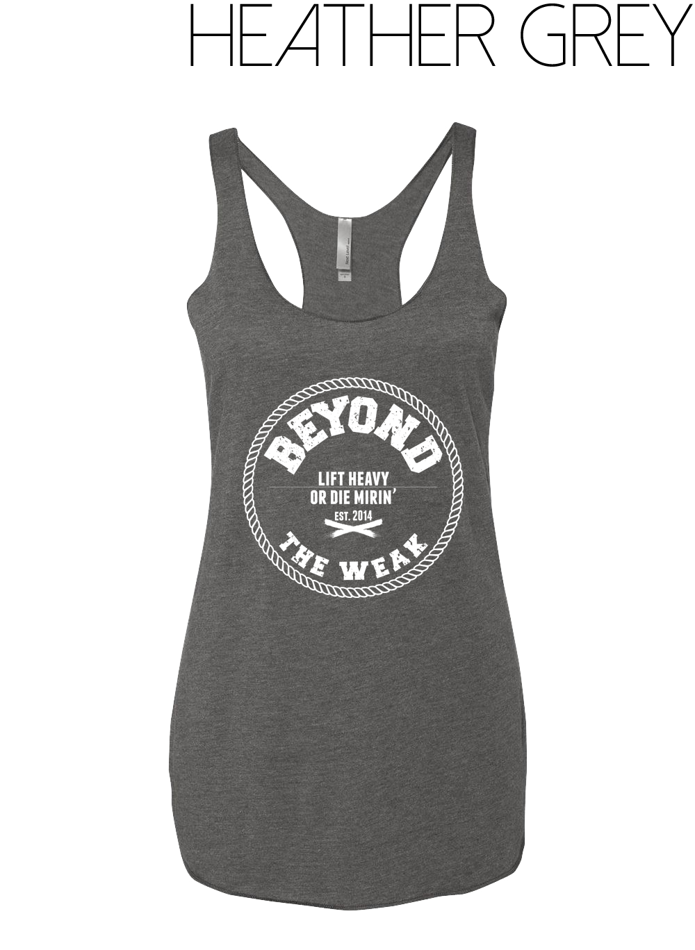 Beyond the Ink Girls TriTech Racerback