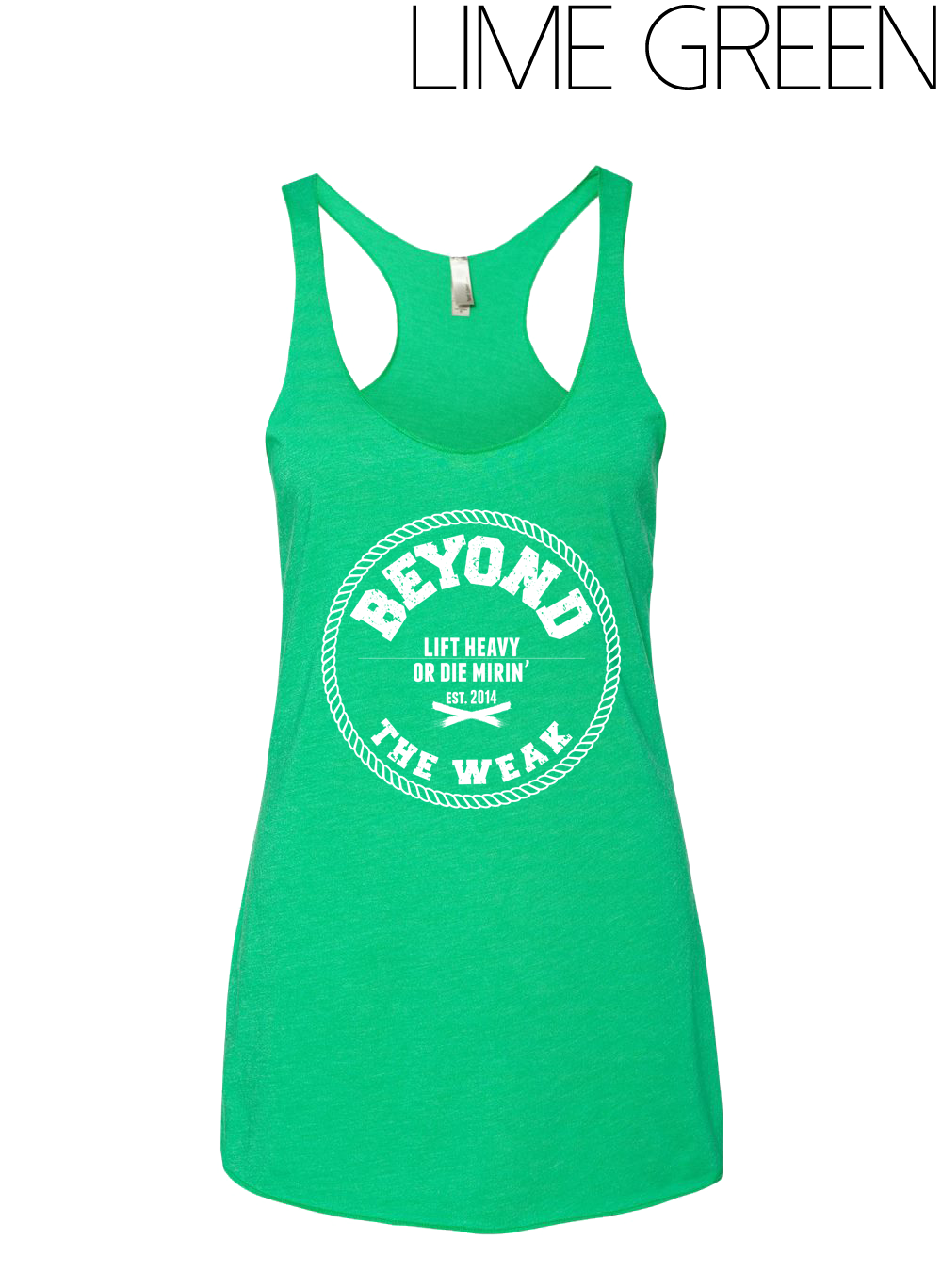 Beyond the Ink Girls TriTech Racerback