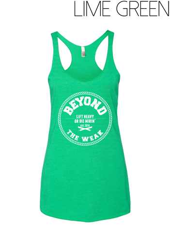 Beyond the Ink Girls TriTech Racerback