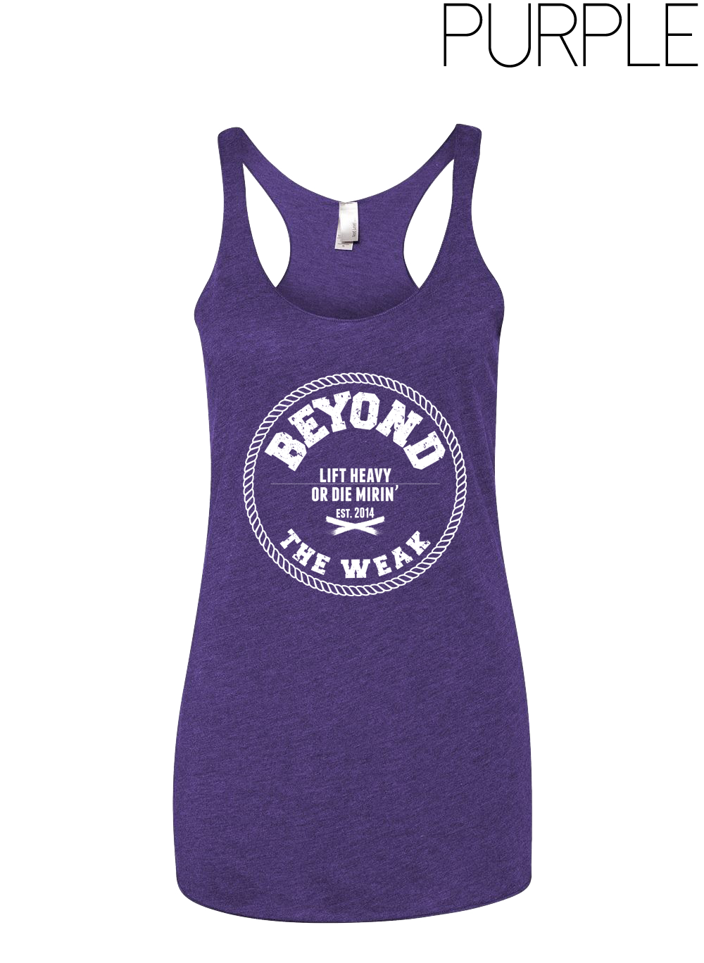 Beyond the Ink Girls TriTech Racerback