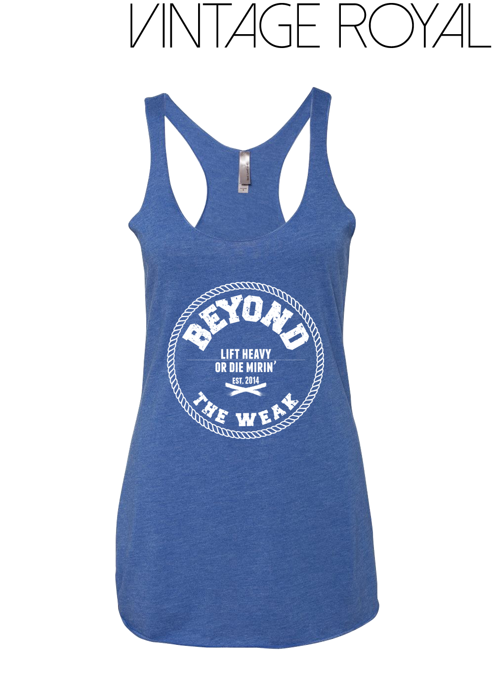 Beyond the Ink Girls TriTech Racerback