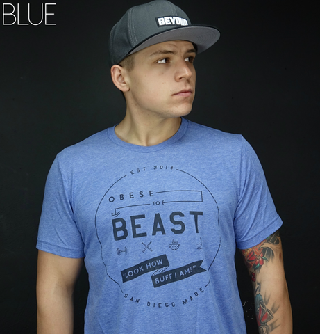 O2B Black Crest T-Shirt