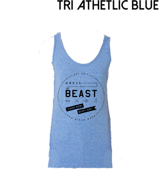 O2B Black Crest Tank