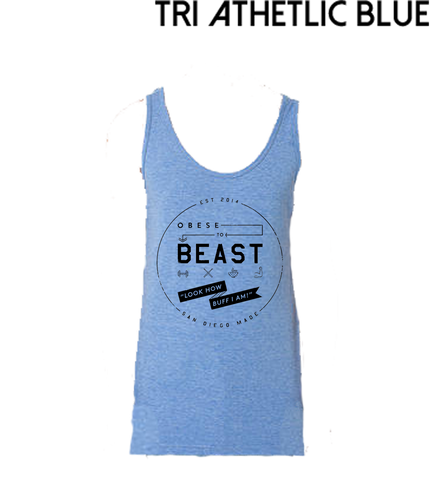 O2B Black Crest Tank