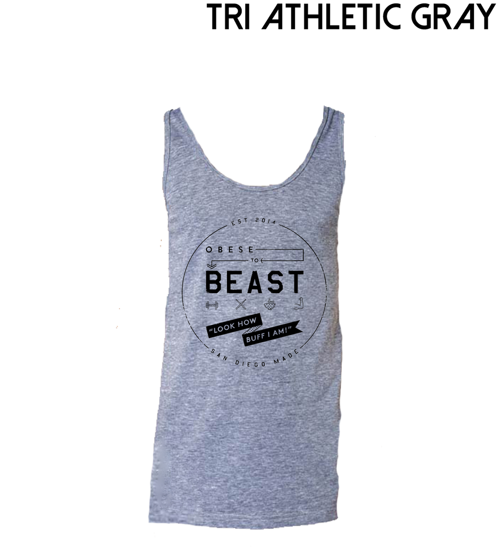 O2B Black Crest Tank