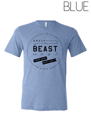 O2B Black Crest T-Shirt
