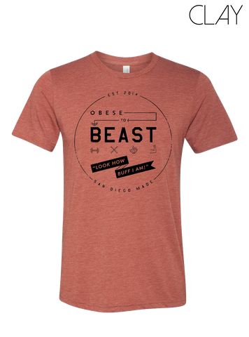 O2B Black Crest T-Shirt