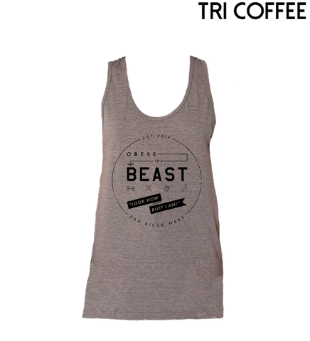 O2B Black Crest Tank