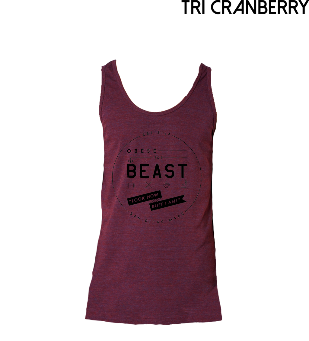 O2B Black Crest Tank
