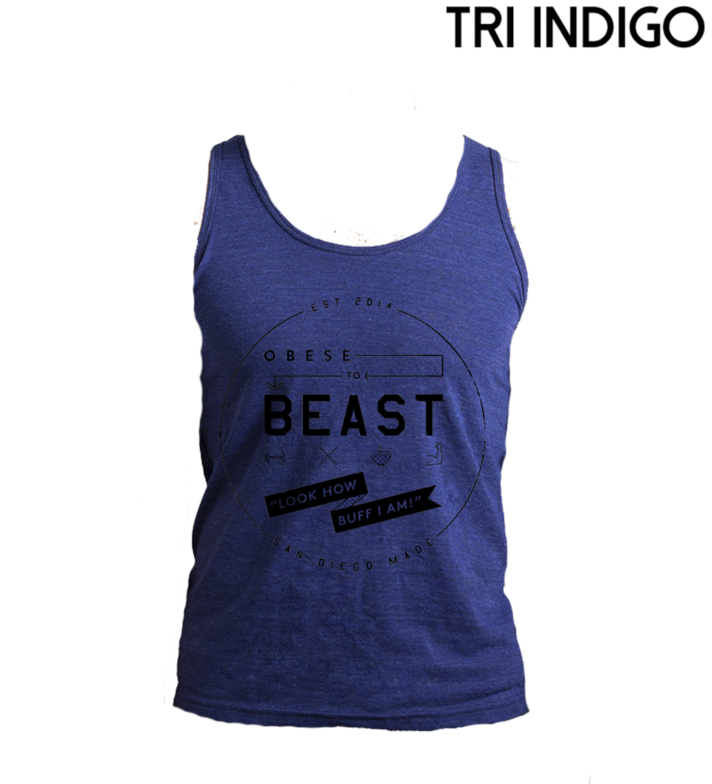 O2B Black Crest Tank