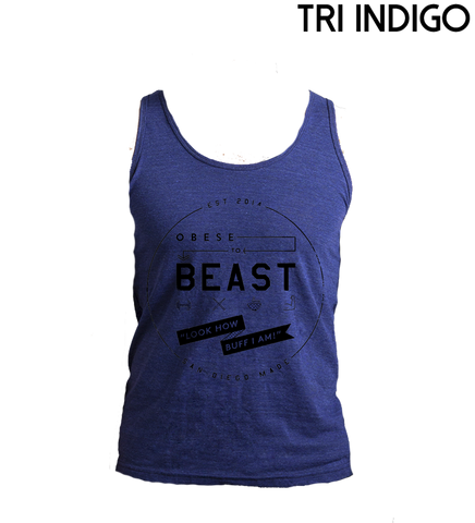 O2B Black Crest Tank