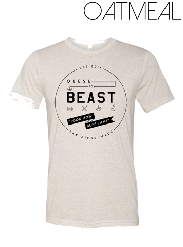O2B Black Crest T-Shirt