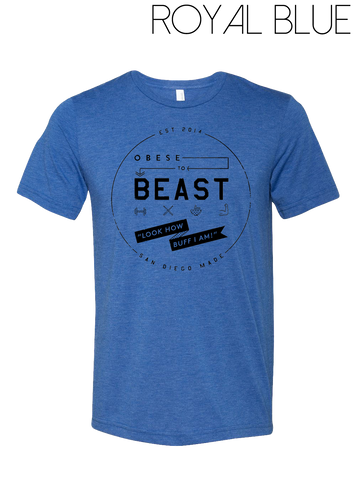 O2B Black Crest T-Shirt