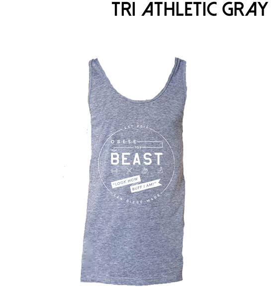 O2B White Crest Tank