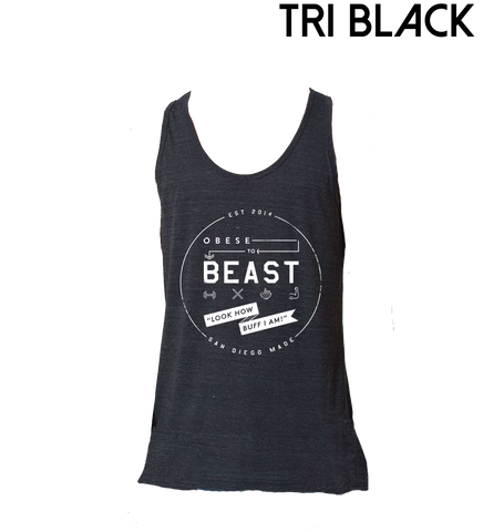 O2B White Crest Tank