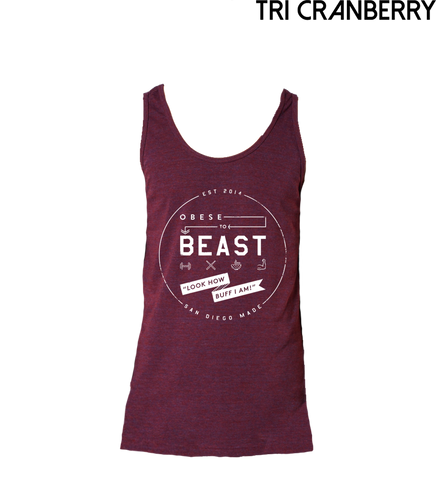 O2B White Crest Tank