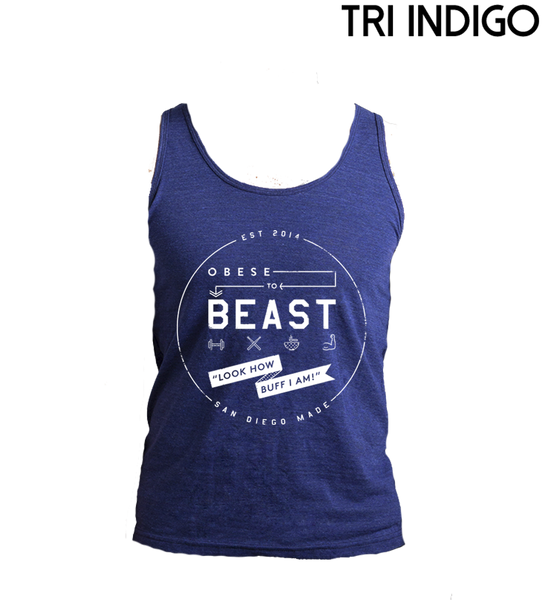 O2B White Crest Tank