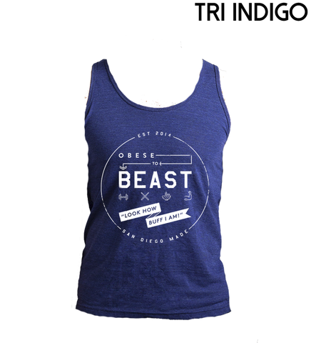 O2B White Crest Tank