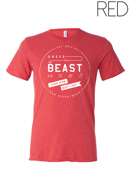 O2B White Crest T-Shirt