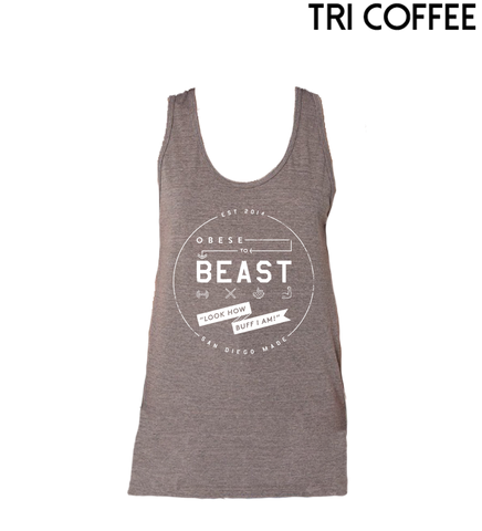 O2B White Crest Tank
