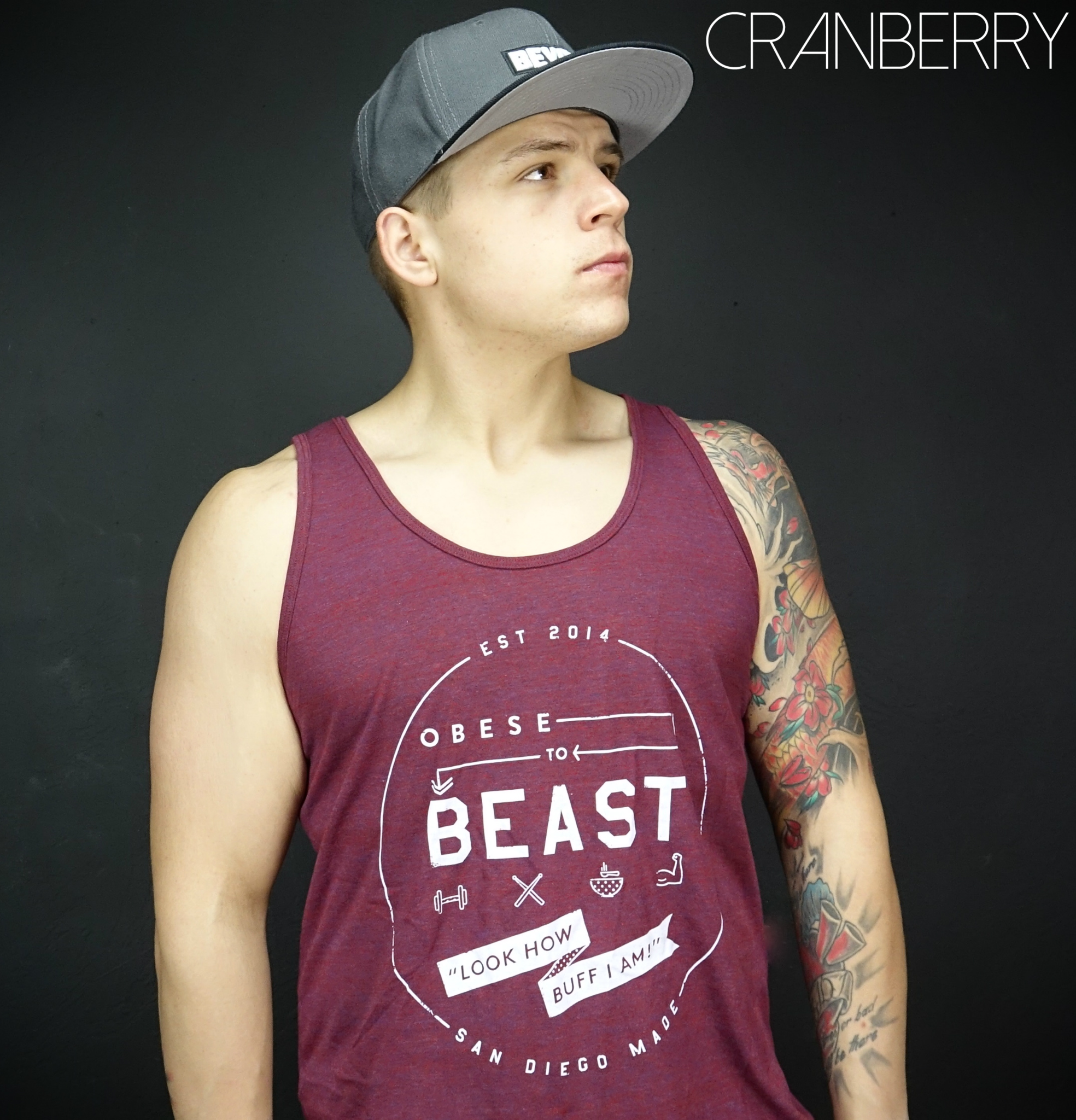 O2B White Crest Tank