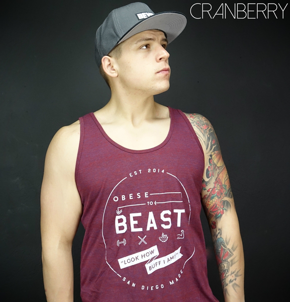 O2B White Crest Tank