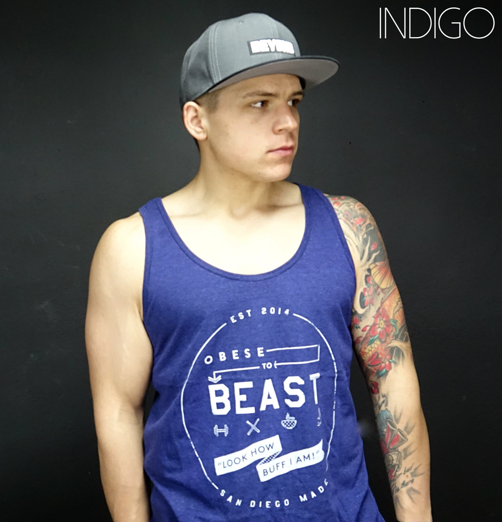 O2B White Crest Tank