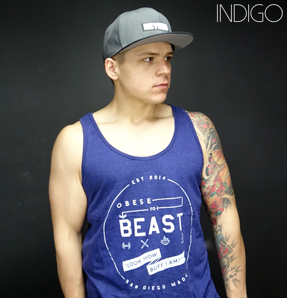 O2B White Crest Tank