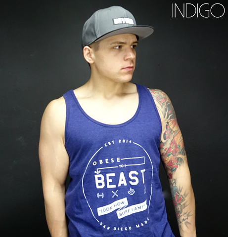 O2B White Crest Tank