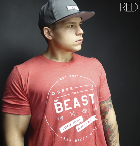 O2B White Crest T-Shirt