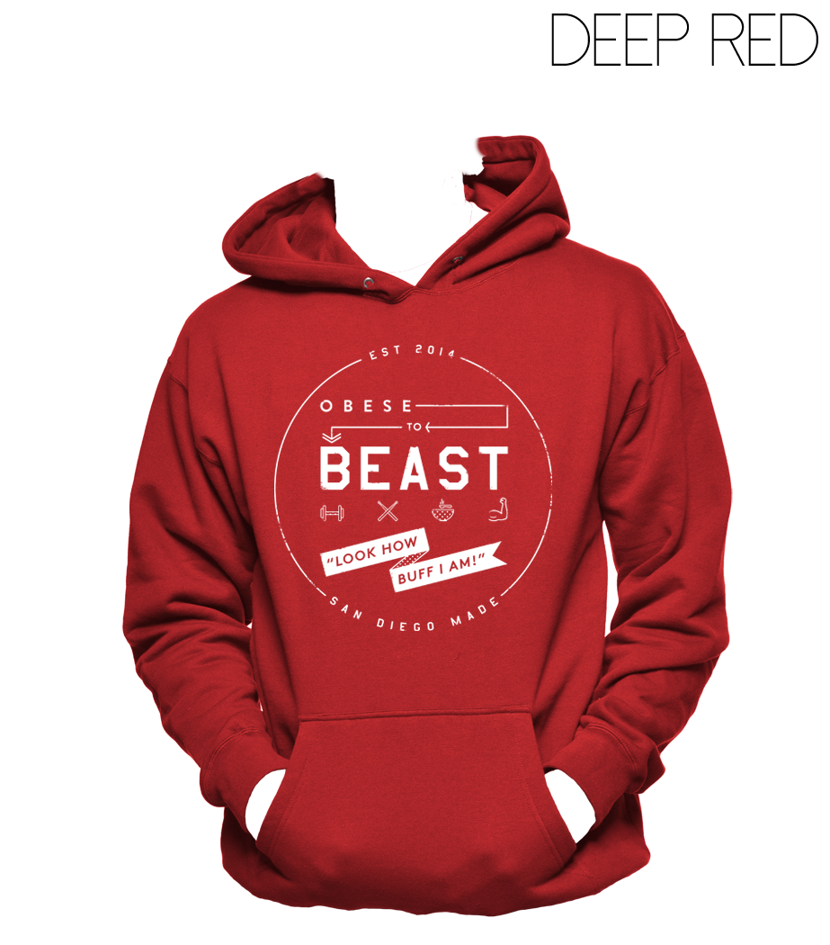 White Circular Crest Hoody